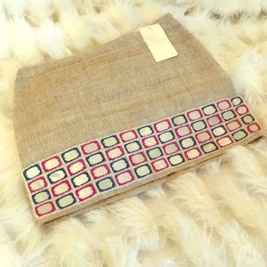 Gryphon New York mirrored mini skirt